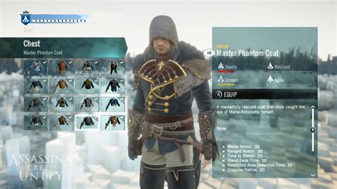 ac unity best armor set.